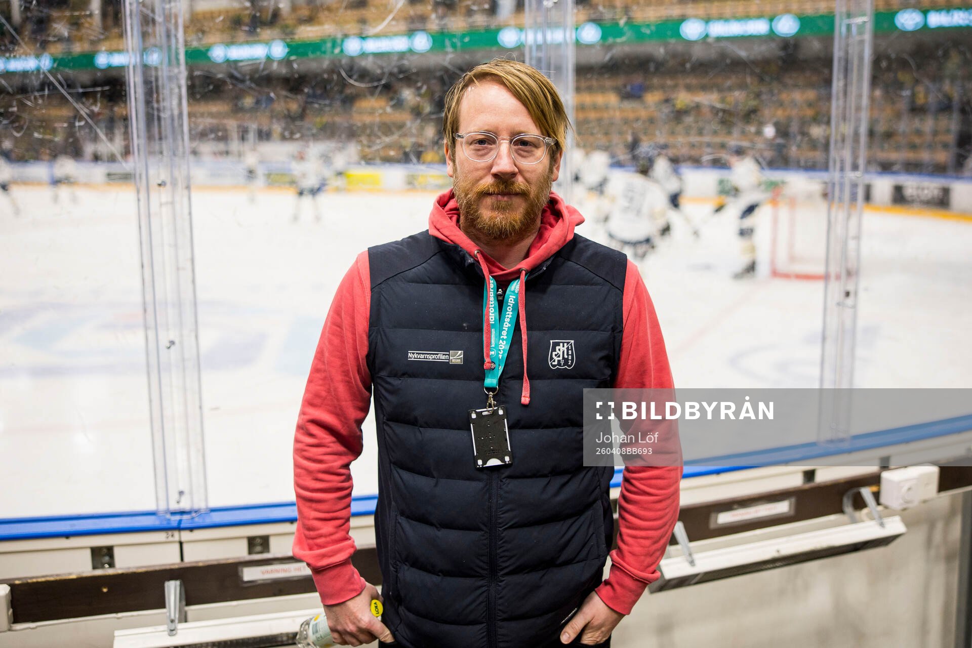 Södertäljes sportchef Emil Georgsson