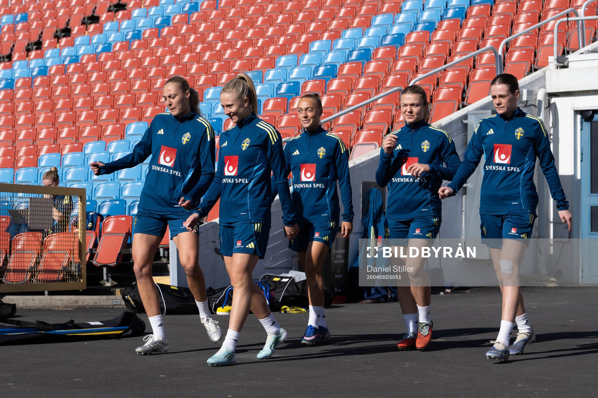 Elma Junttila Nelhage, Rebecka Blomqvist, Hanna Bennisson,