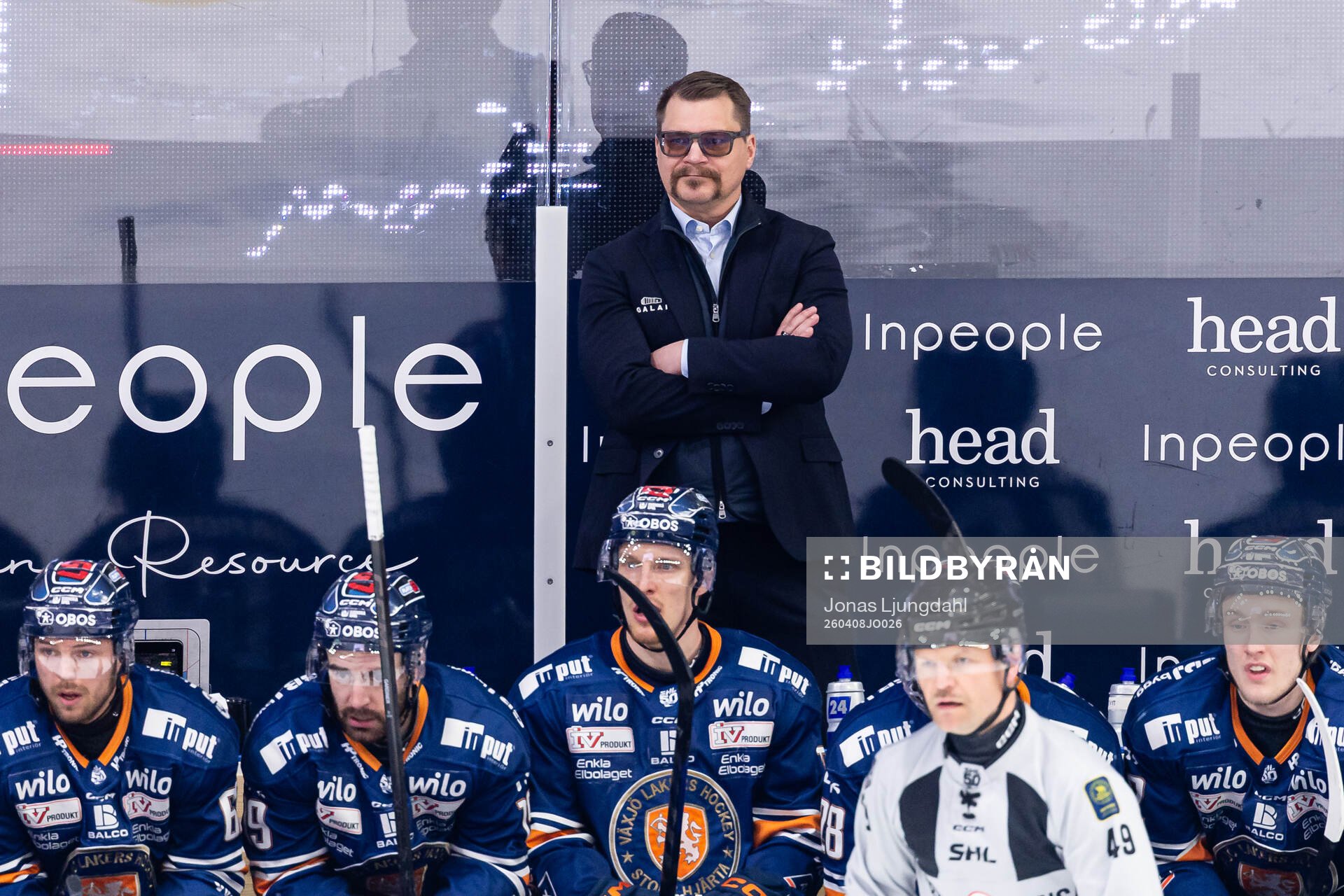 Växjös tränare Björn Hellkvist
