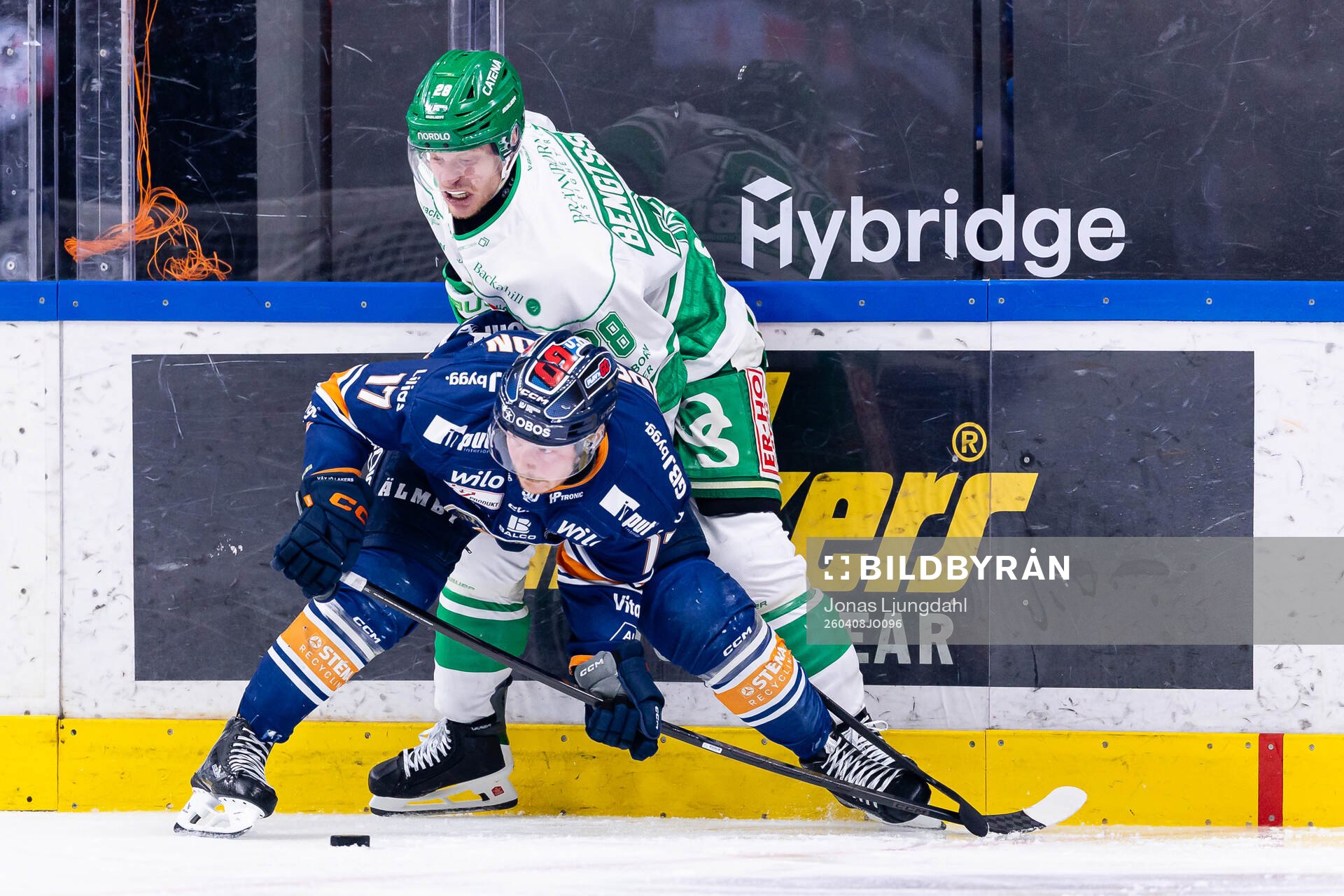 Rögles Anton Bengtsson och Växjös Erik Andersson