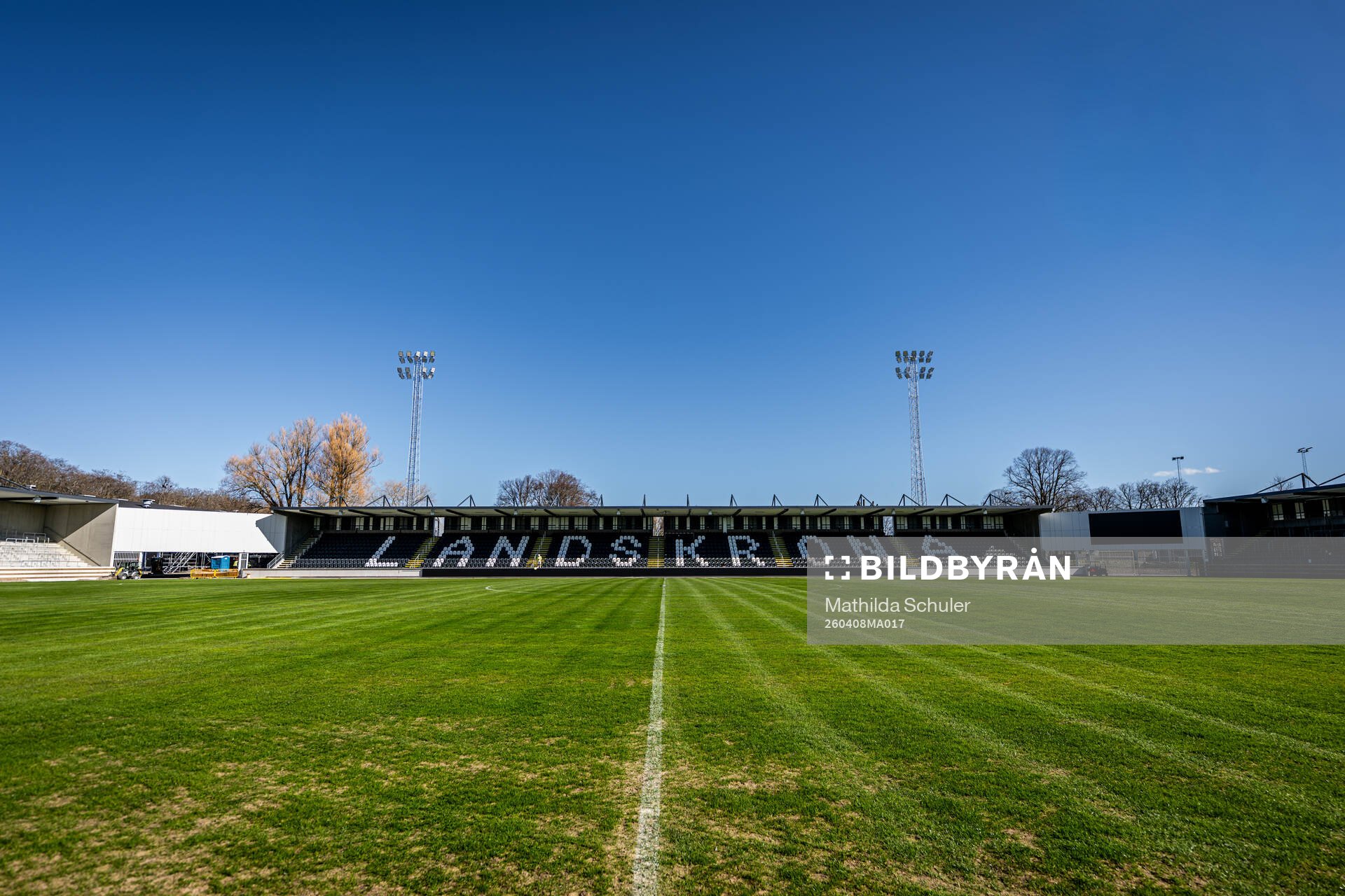 Interiör på Landskrona IP