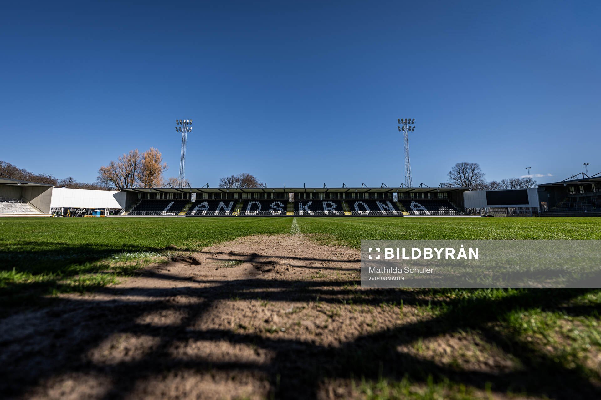 Interiör på Landskrona IP