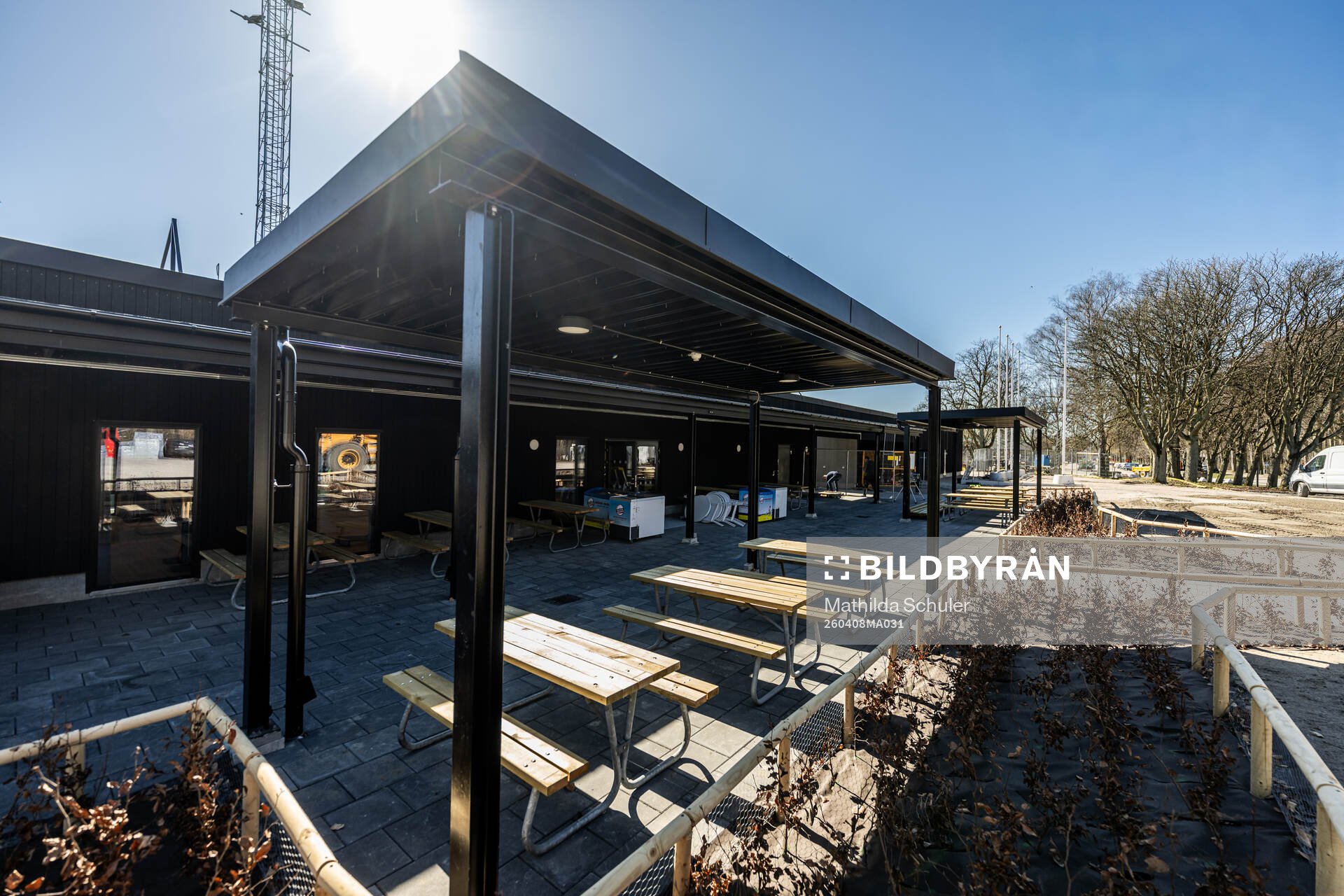 Exteriör på Landskrona IP