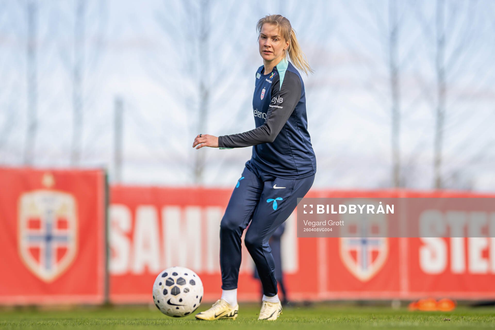 Ada Hegerberg of the Norwegian women's national football
