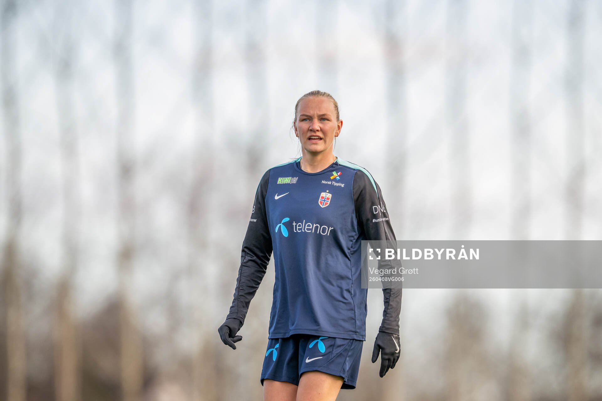Frida Maanum of the Norwegian women's national football team