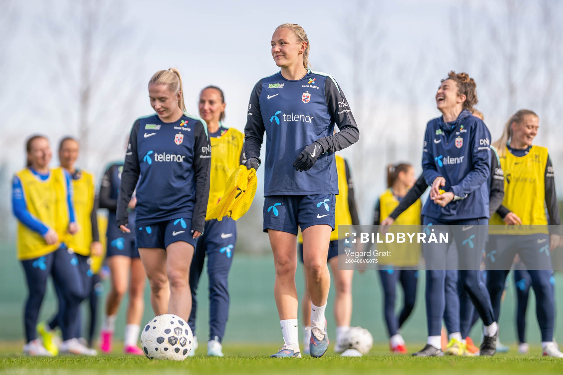 Frida Maanum of the Norwegian women's national football team