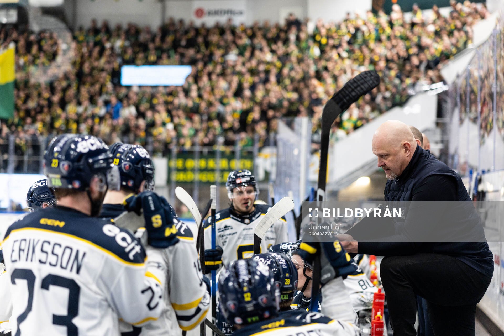 Södertäljes tränare Andreas Johansson
