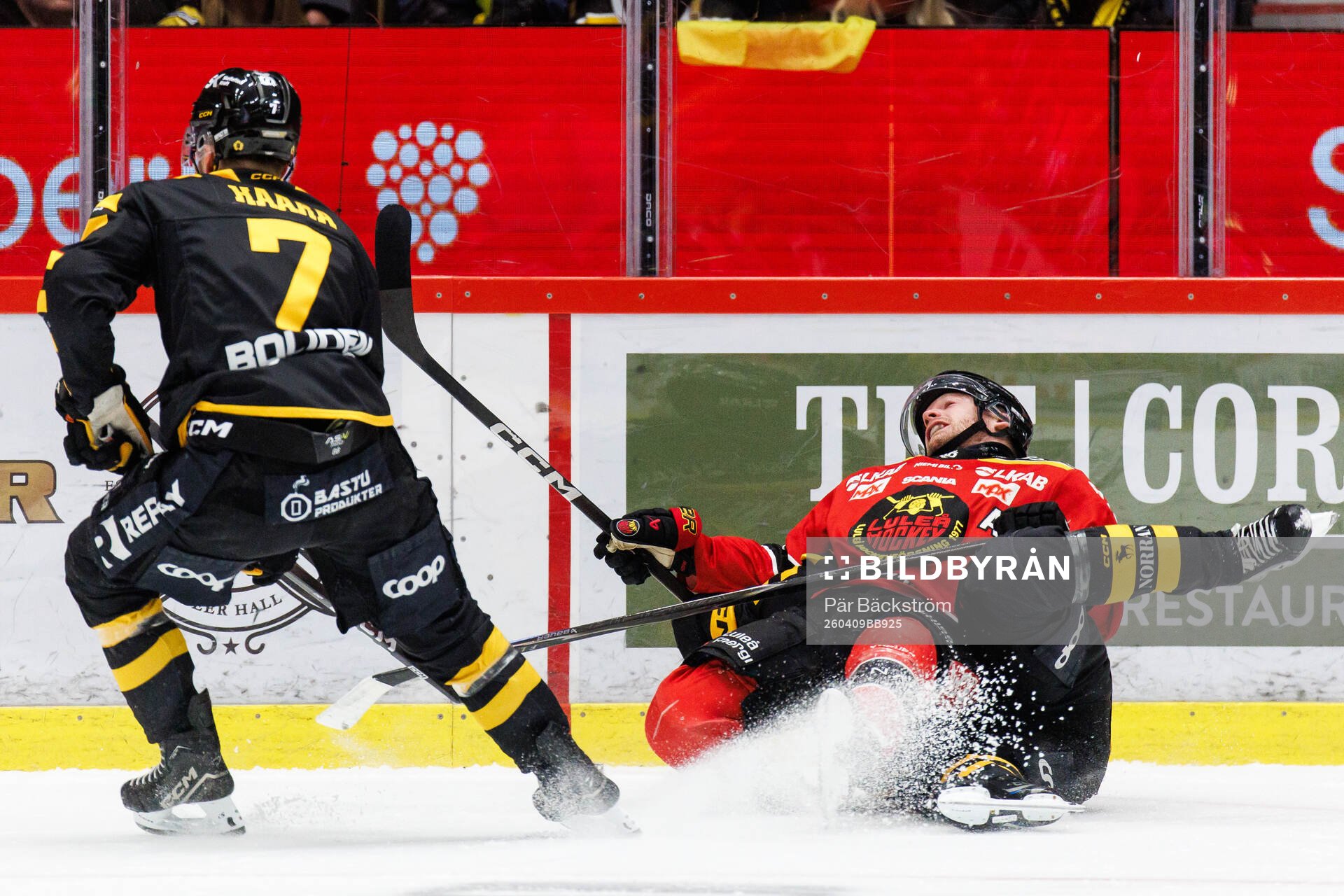 Skellefteås Frans Haara och Luleås Brian O'Neill