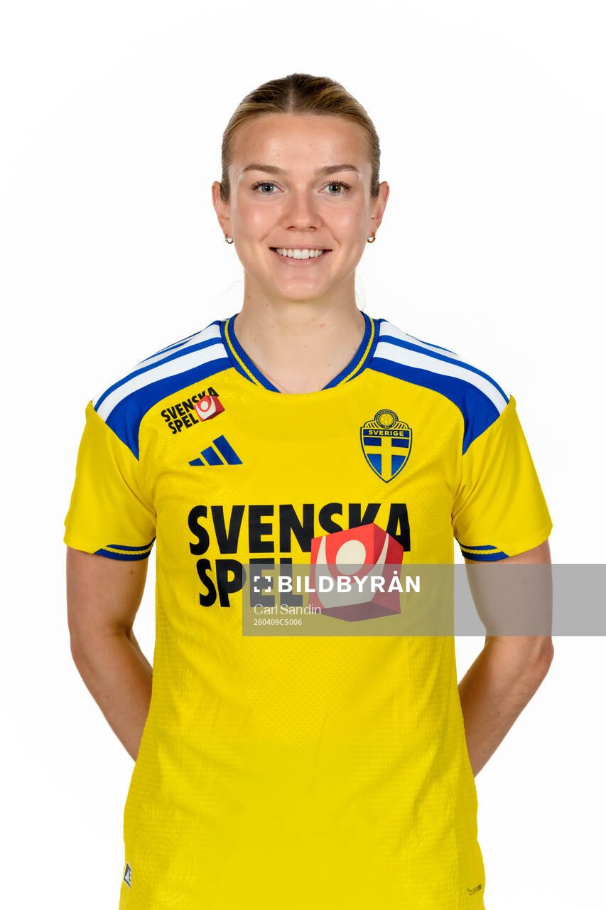 Beata Olsson of the Swedish women's national football team