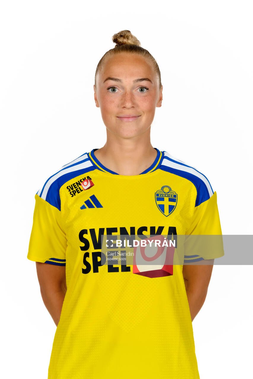 Hanna Bennisson of the Swedish women's national football