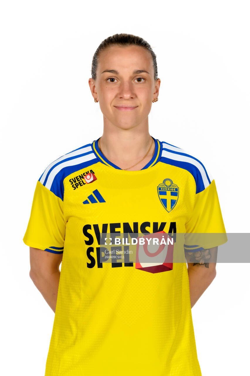 Julia Zigiotti Olme of the Swedish women's national