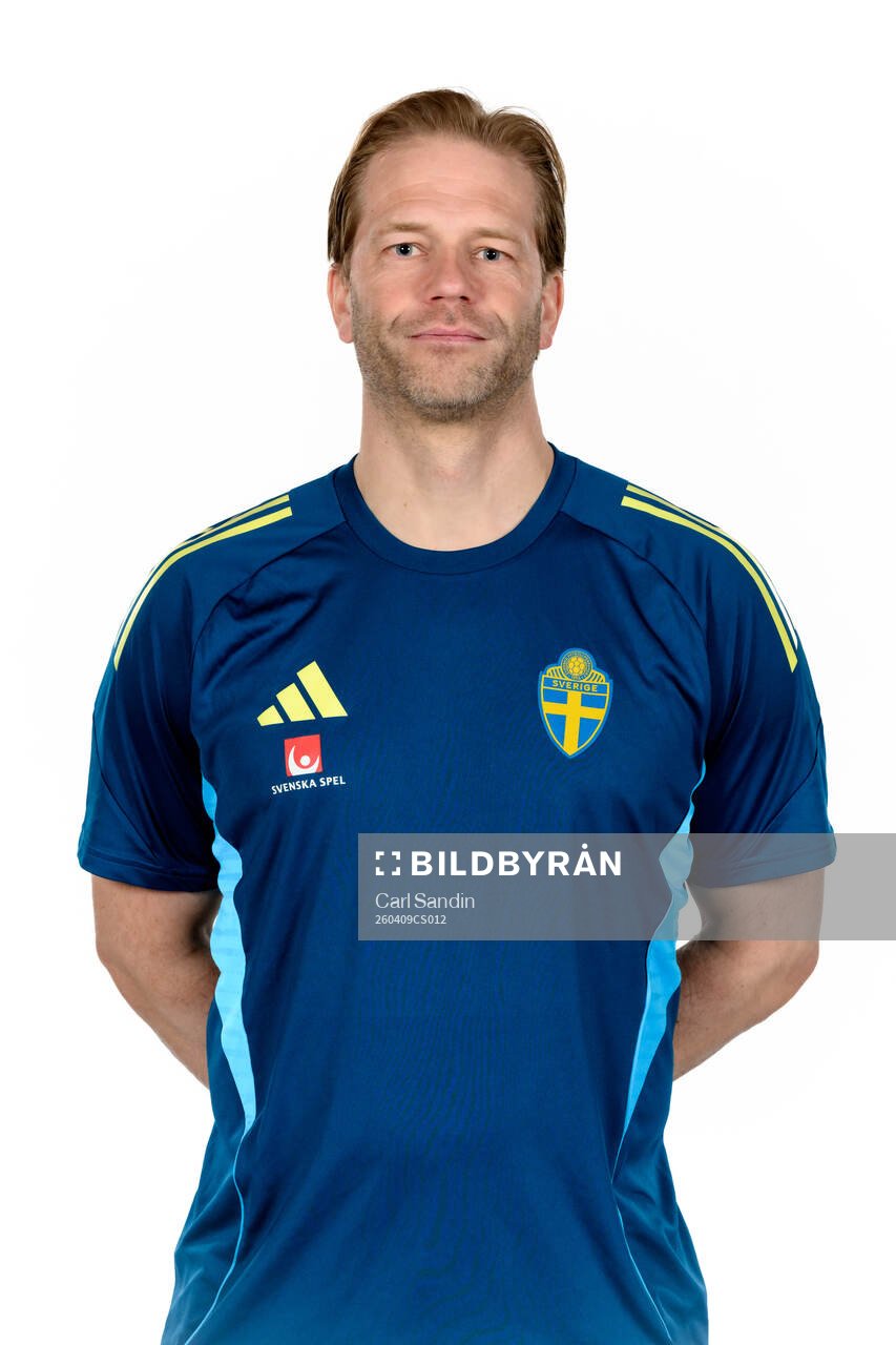 Security manager Marcus Viberg of the Swedish women's