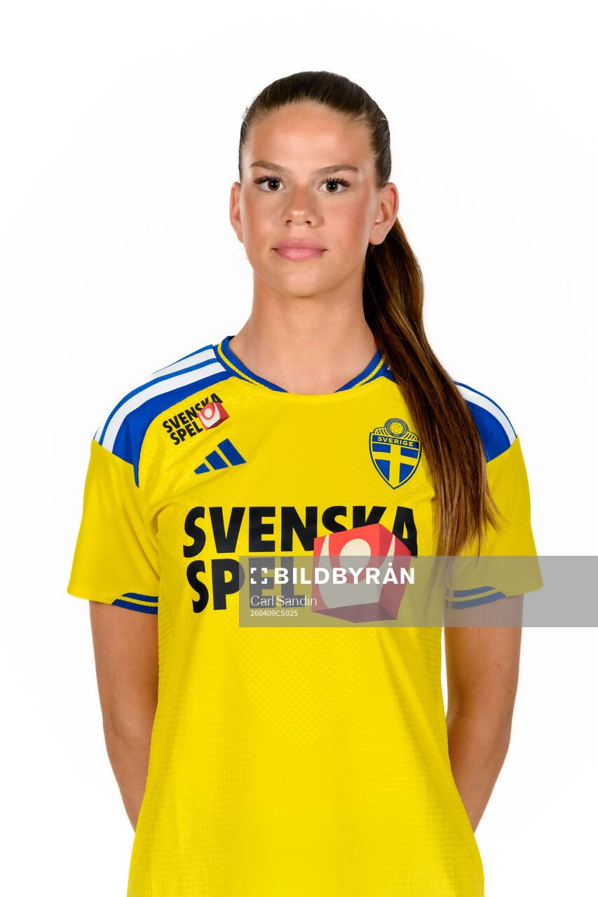 Bella Andersson of the Swedish women's national football