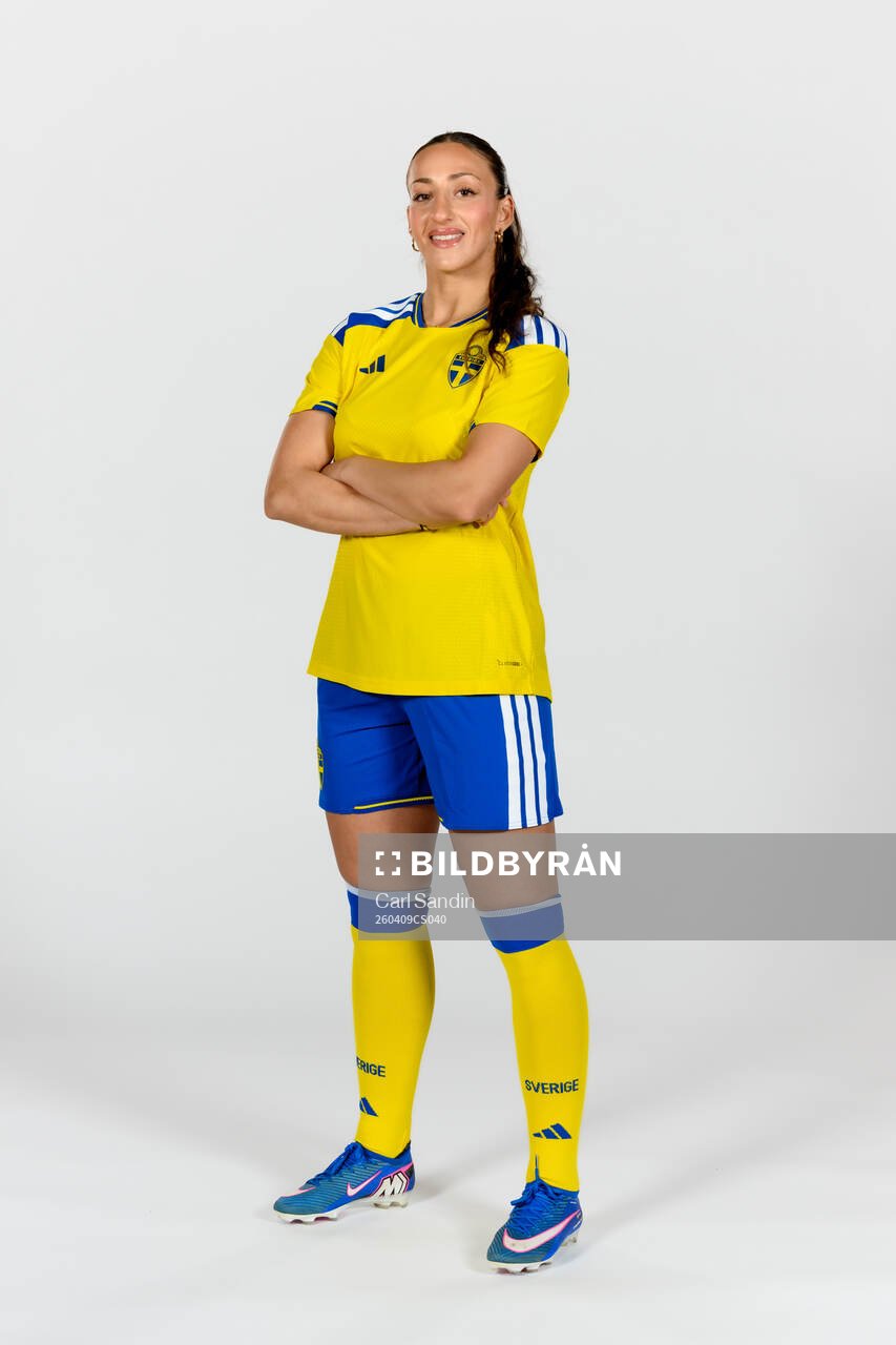 Rosa Kafaji of the Swedish women's national football team