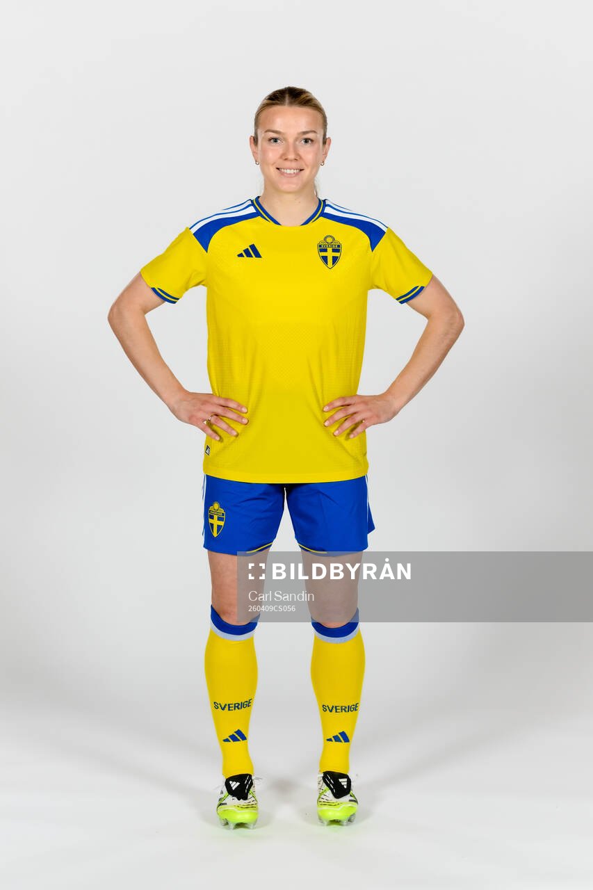 Beata Olsson of the Swedish women's national football team