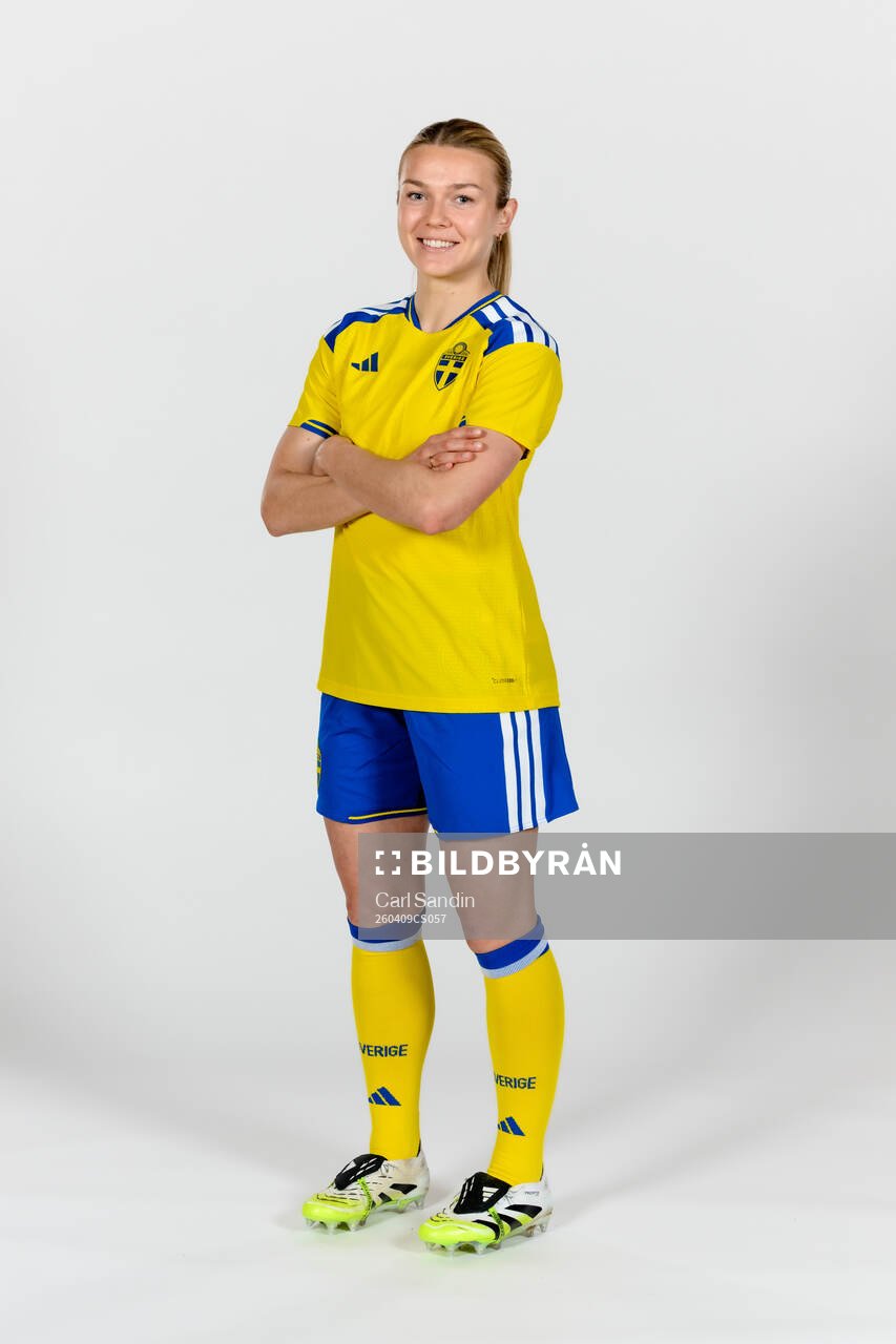 Beata Olsson of the Swedish women's national football team