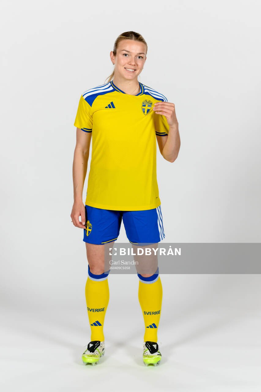 Beata Olsson of the Swedish women's national football team