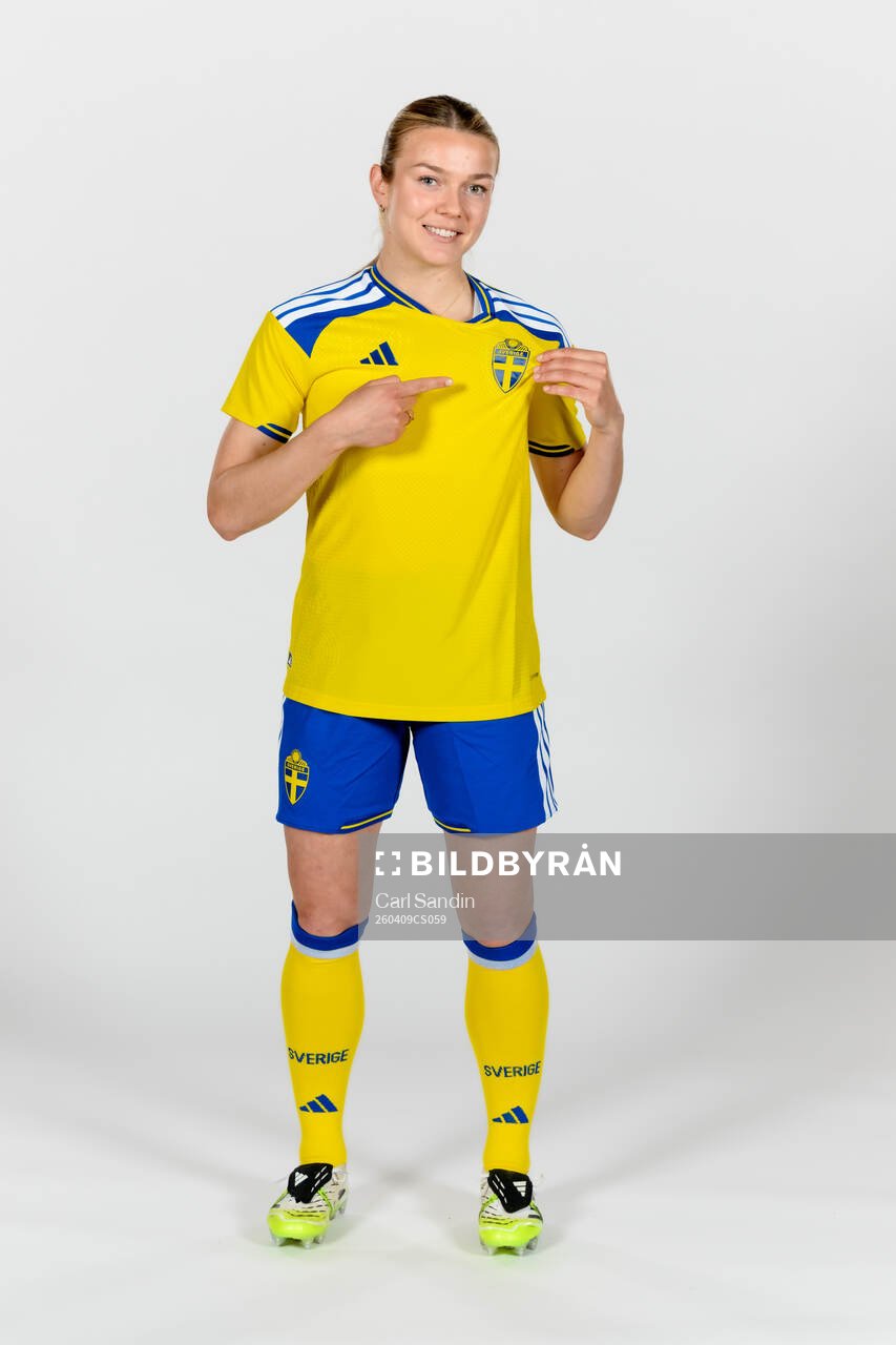 Beata Olsson of the Swedish women's national football team