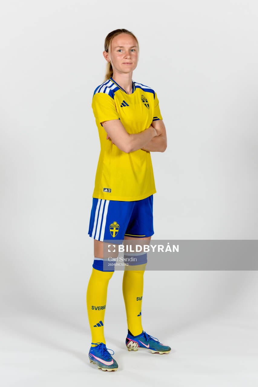 Matilda Vinberg of the Swedish women's national football