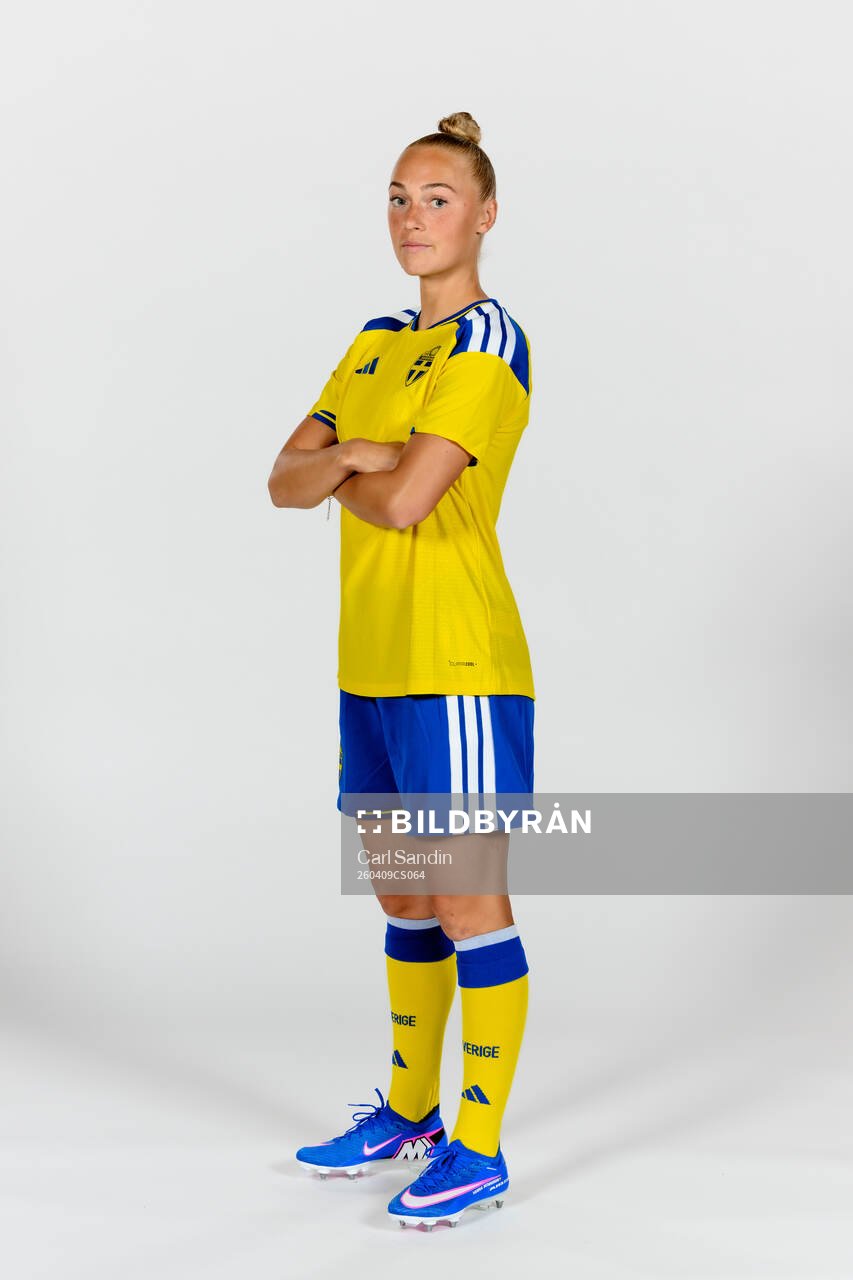 Hanna Bennisson of the Swedish women's national football