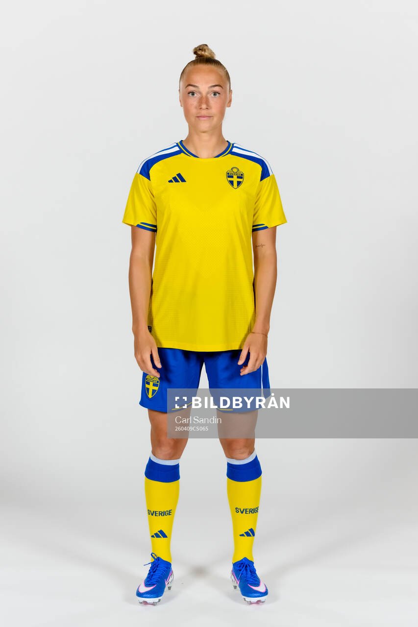 Hanna Bennisson of the Swedish women's national football