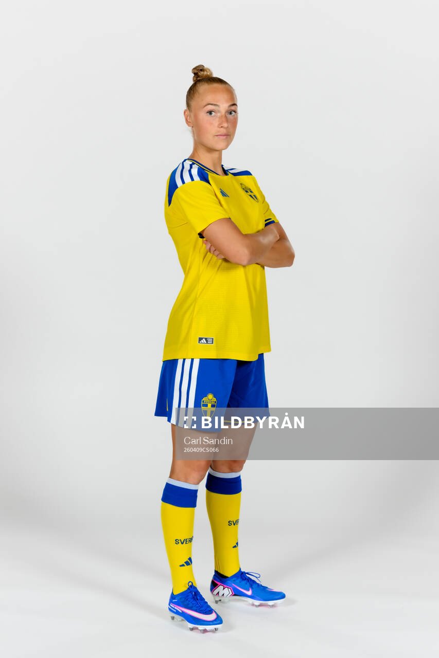 Hanna Bennisson of the Swedish women's national football