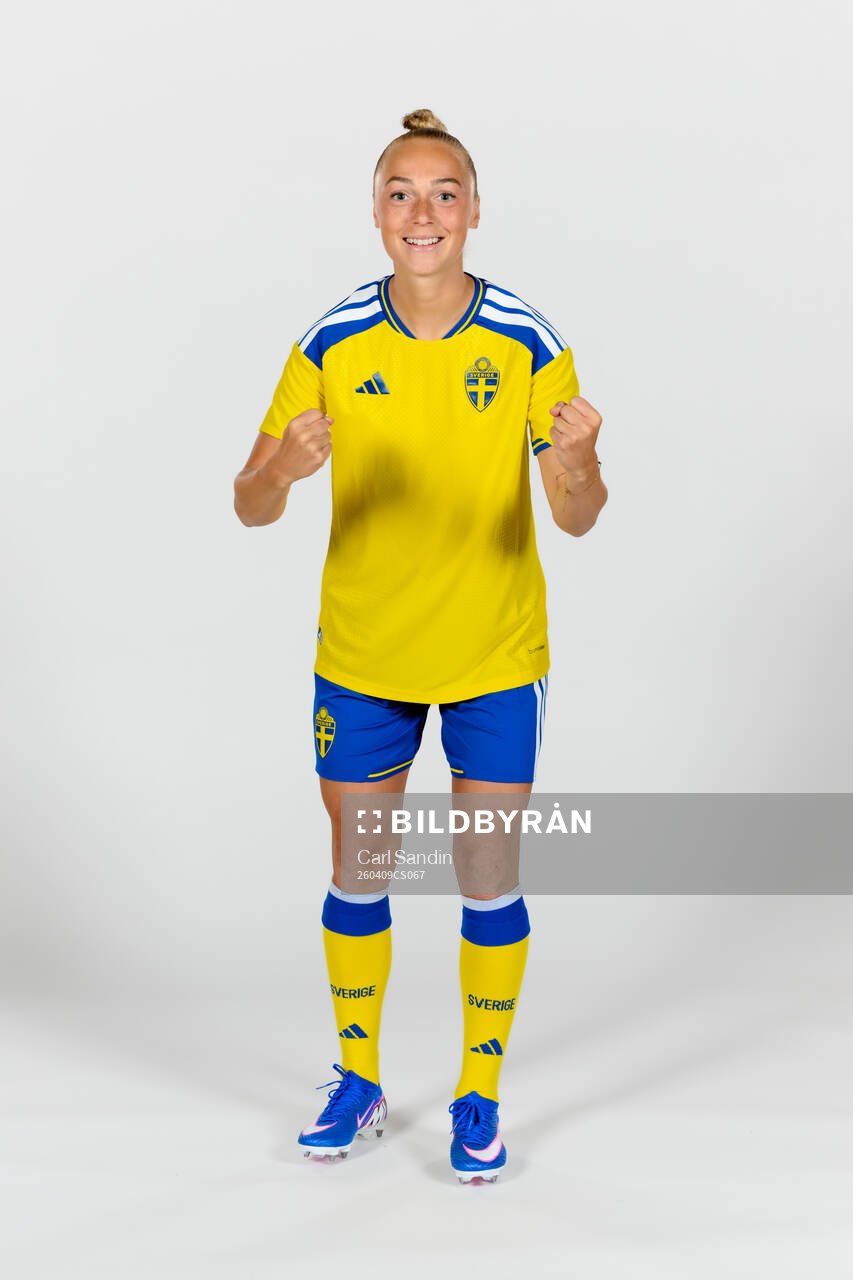 Hanna Bennisson of the Swedish women's national football