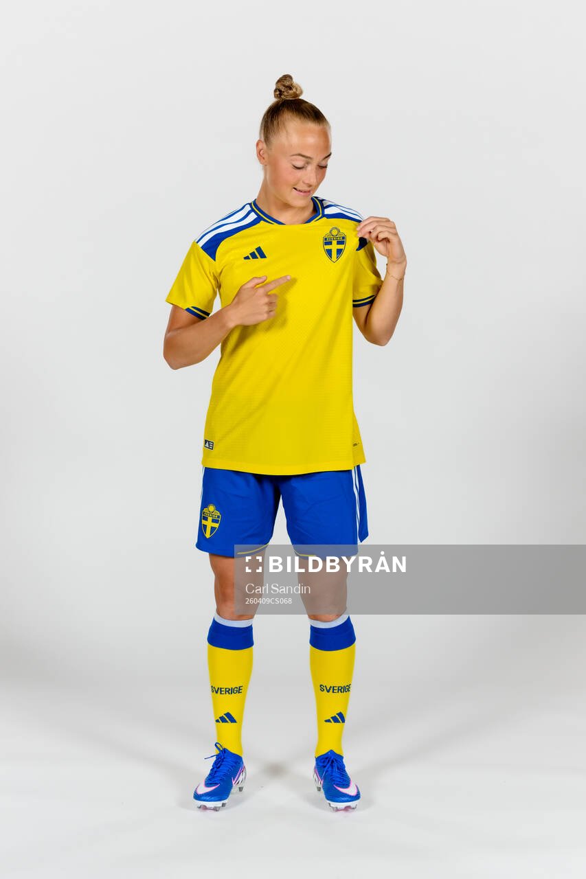 Hanna Bennisson of the Swedish women's national football