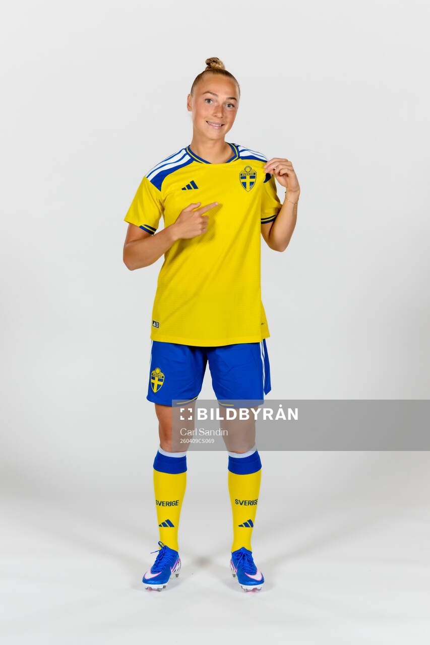 Hanna Bennisson of the Swedish women's national football