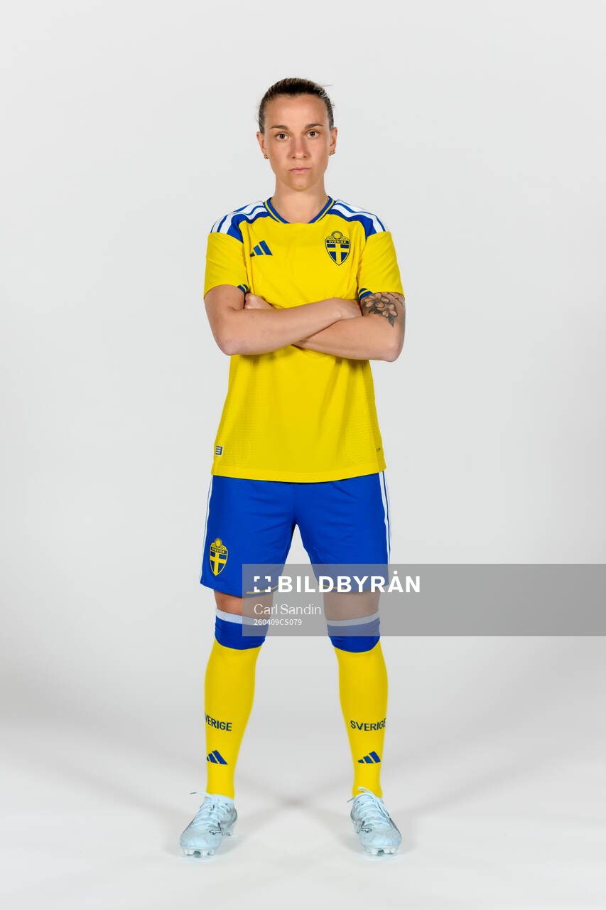 Julia Zigiotti Olme of the Swedish women's national