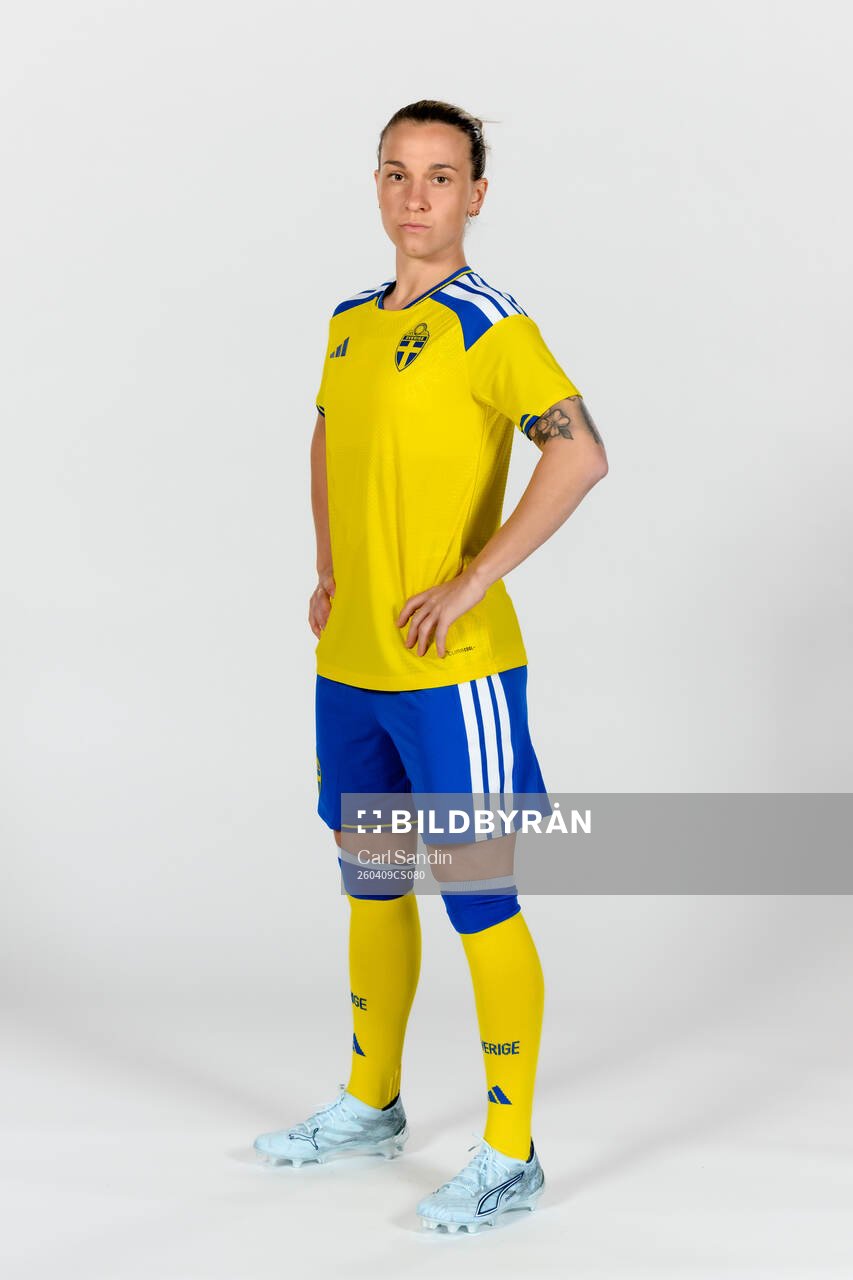 Julia Zigiotti Olme of the Swedish women's national