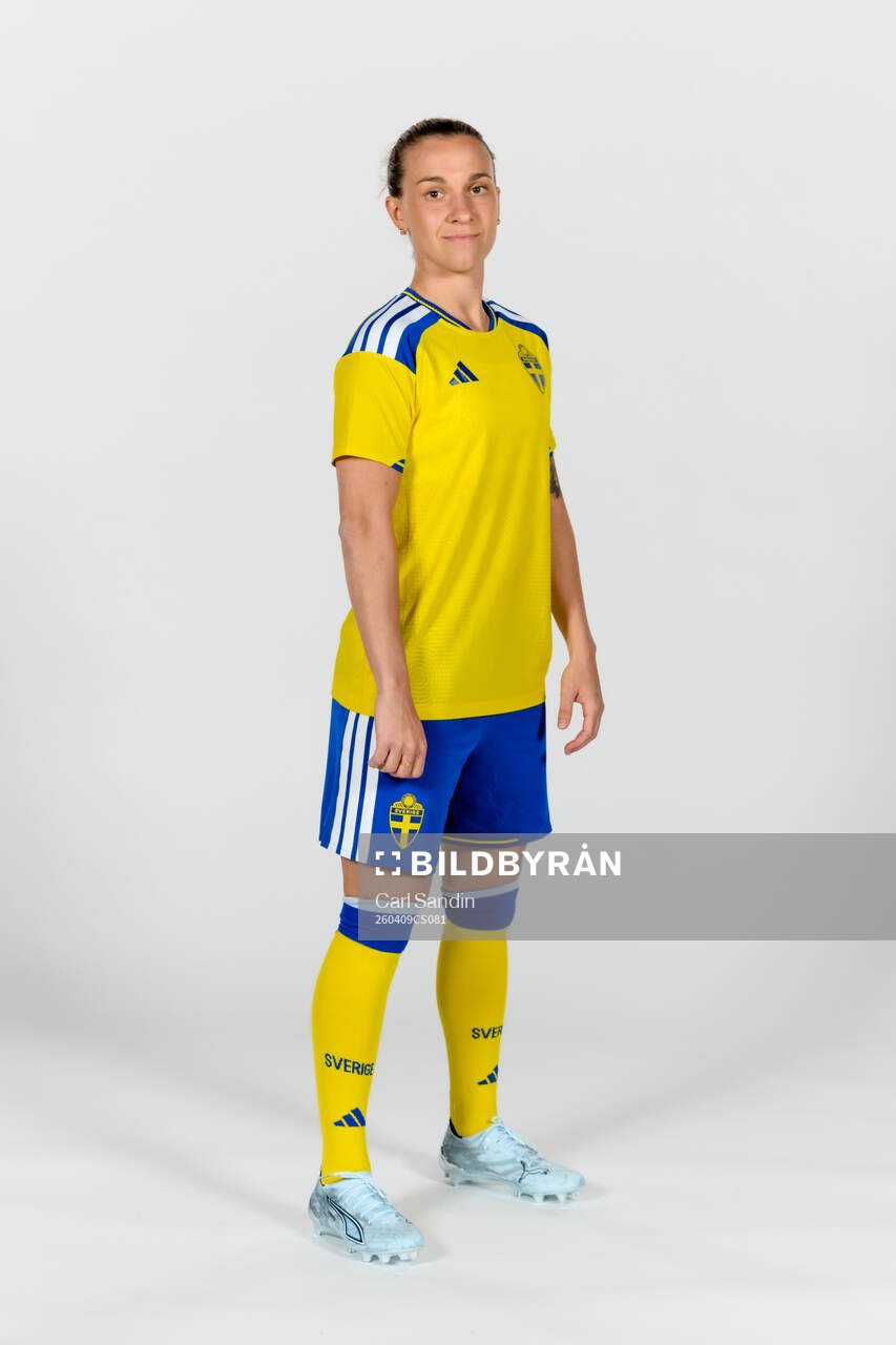 Julia Zigiotti Olme of the Swedish women's national