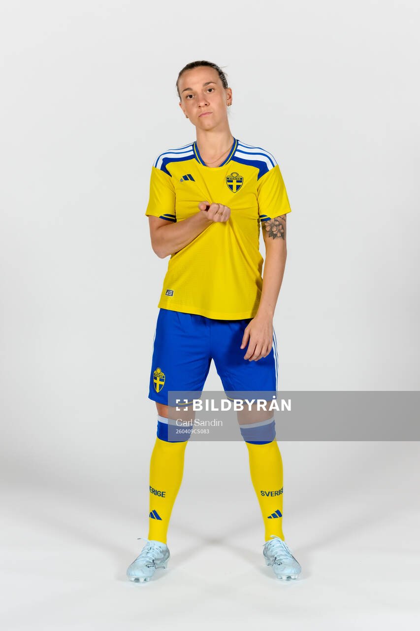 Julia Zigiotti Olme of the Swedish women's national