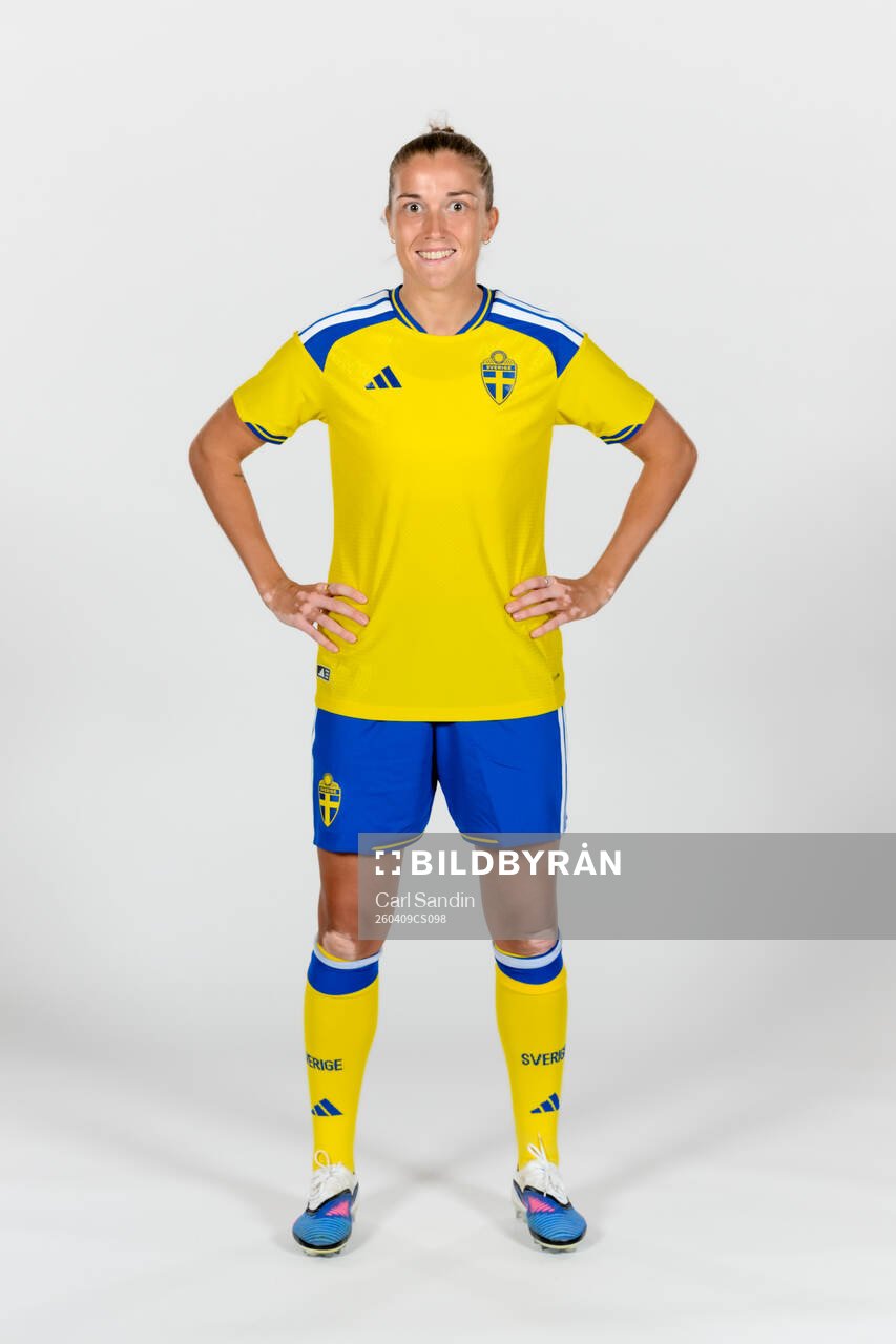 Filippa Angeldahl of the Swedish women's national football