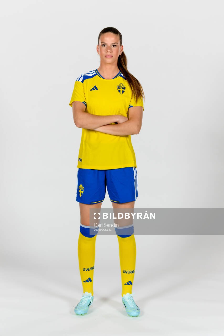 Bella Andersson of the Swedish women's national football