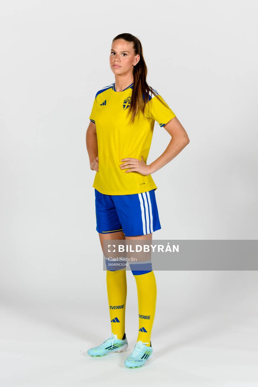 Bella Andersson of the Swedish women's national football