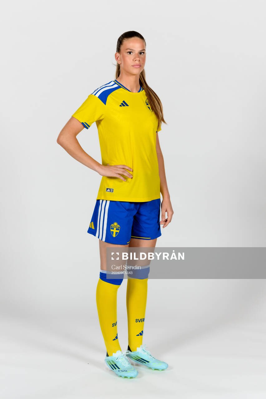 Bella Andersson of the Swedish women's national football