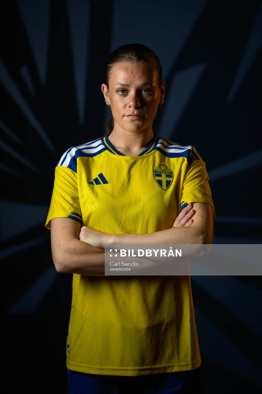 Sofia Reidy of the Swedish women's national football team