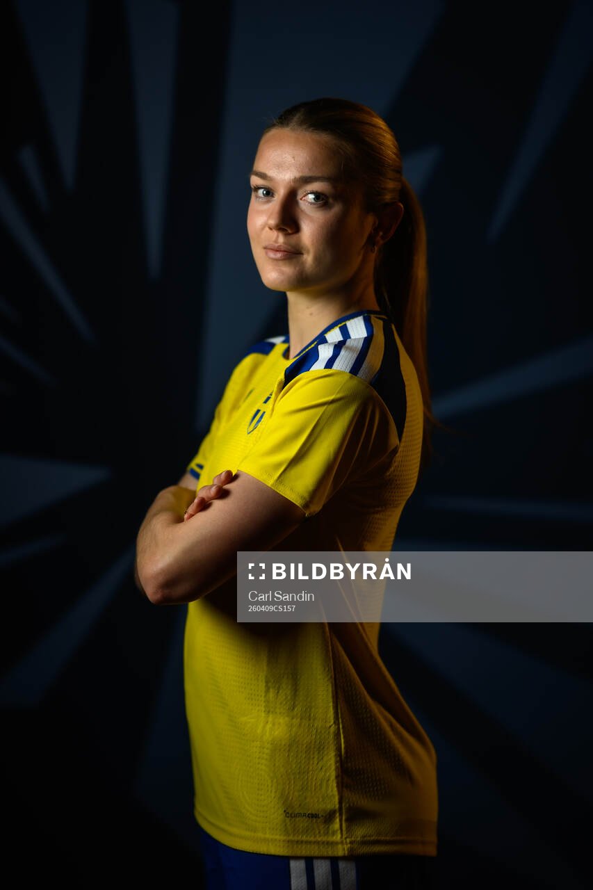 Beata Olsson of the Swedish women's national football team