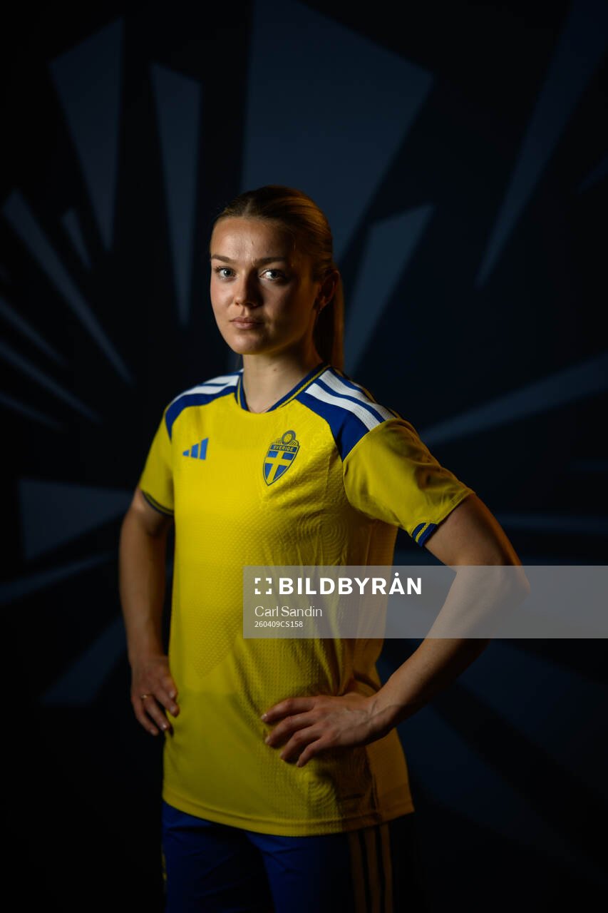 Beata Olsson of the Swedish women's national football team