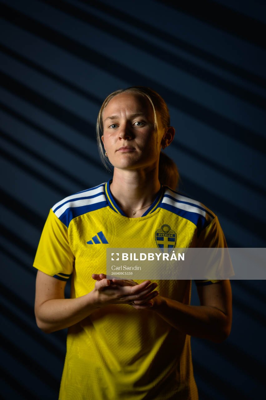 Matilda Vinberg of the Swedish women's national football