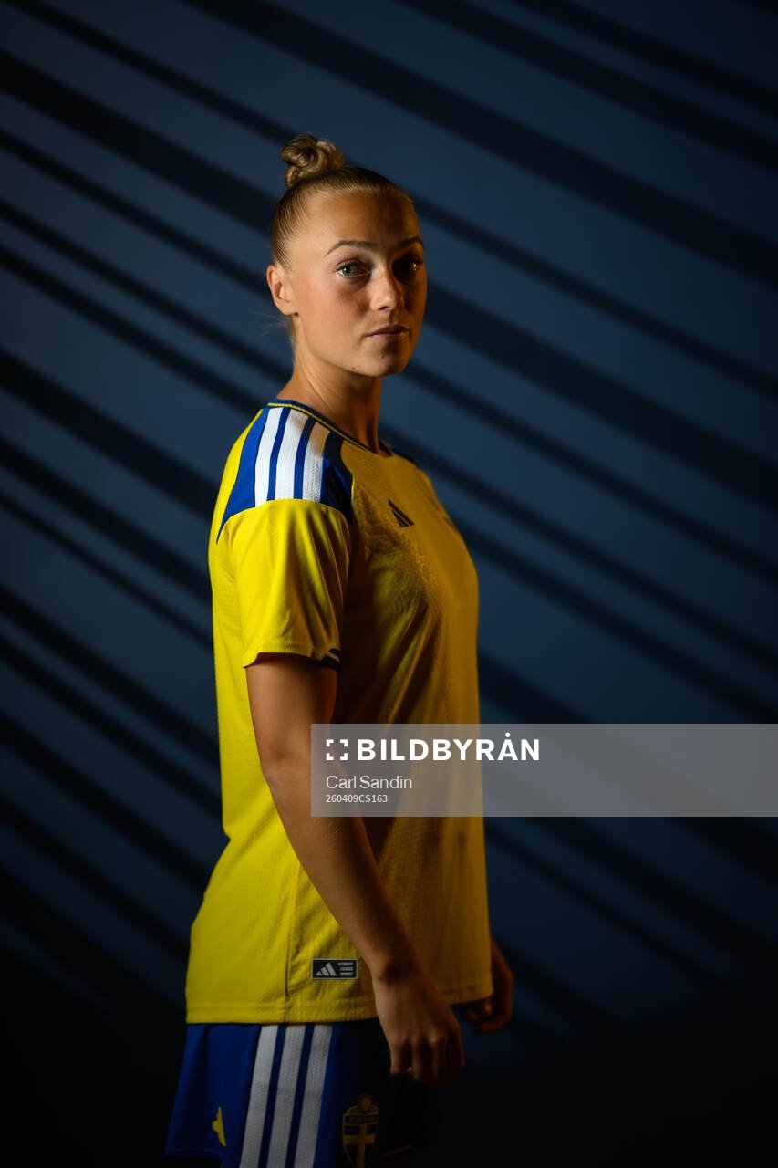 Hanna Bennisson of the Swedish women's national football