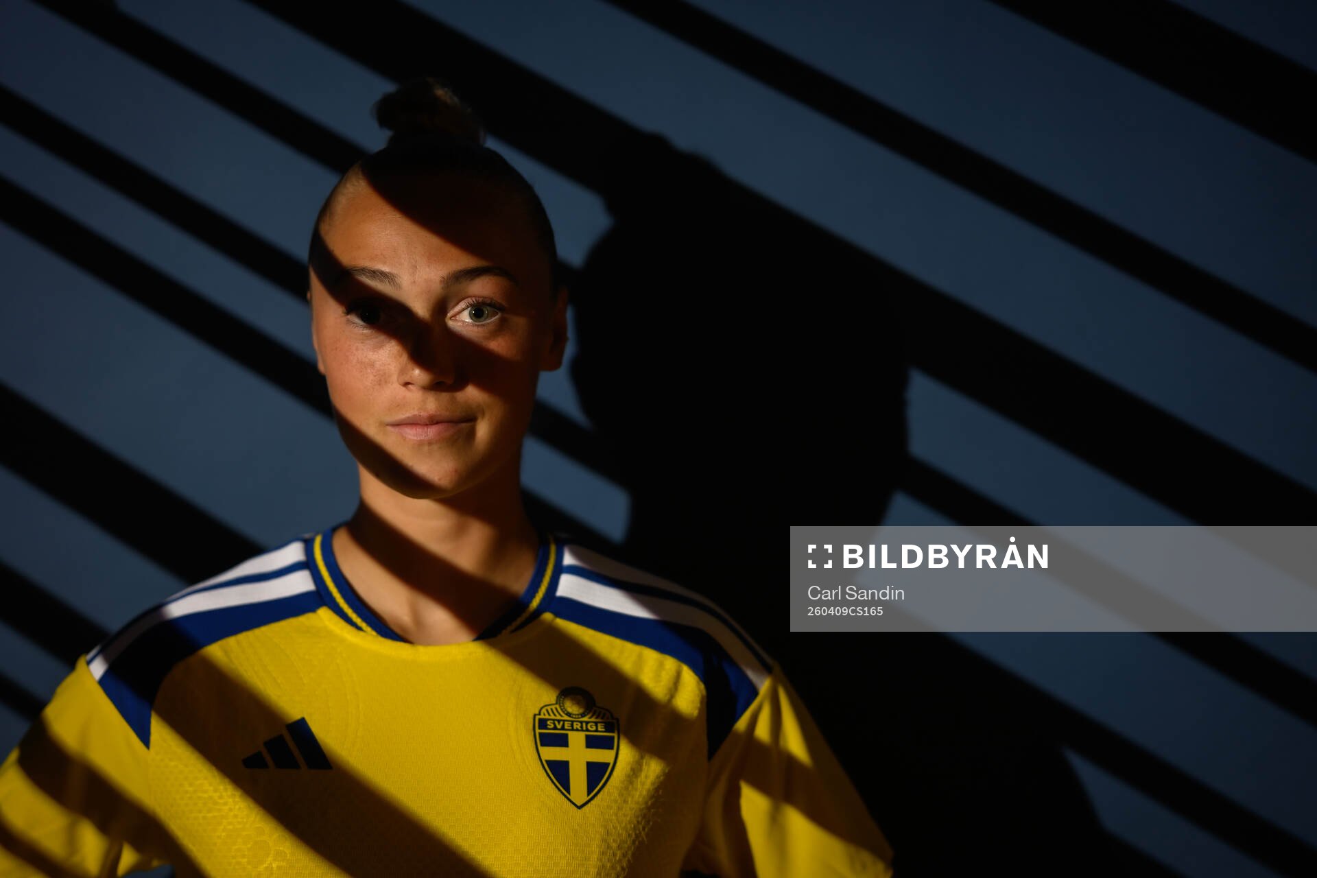 Hanna Bennisson of the Swedish women's national football