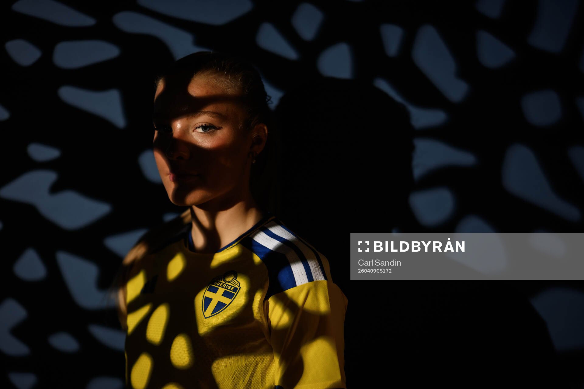 Smilla Holmberg of the Swedish women's national football
