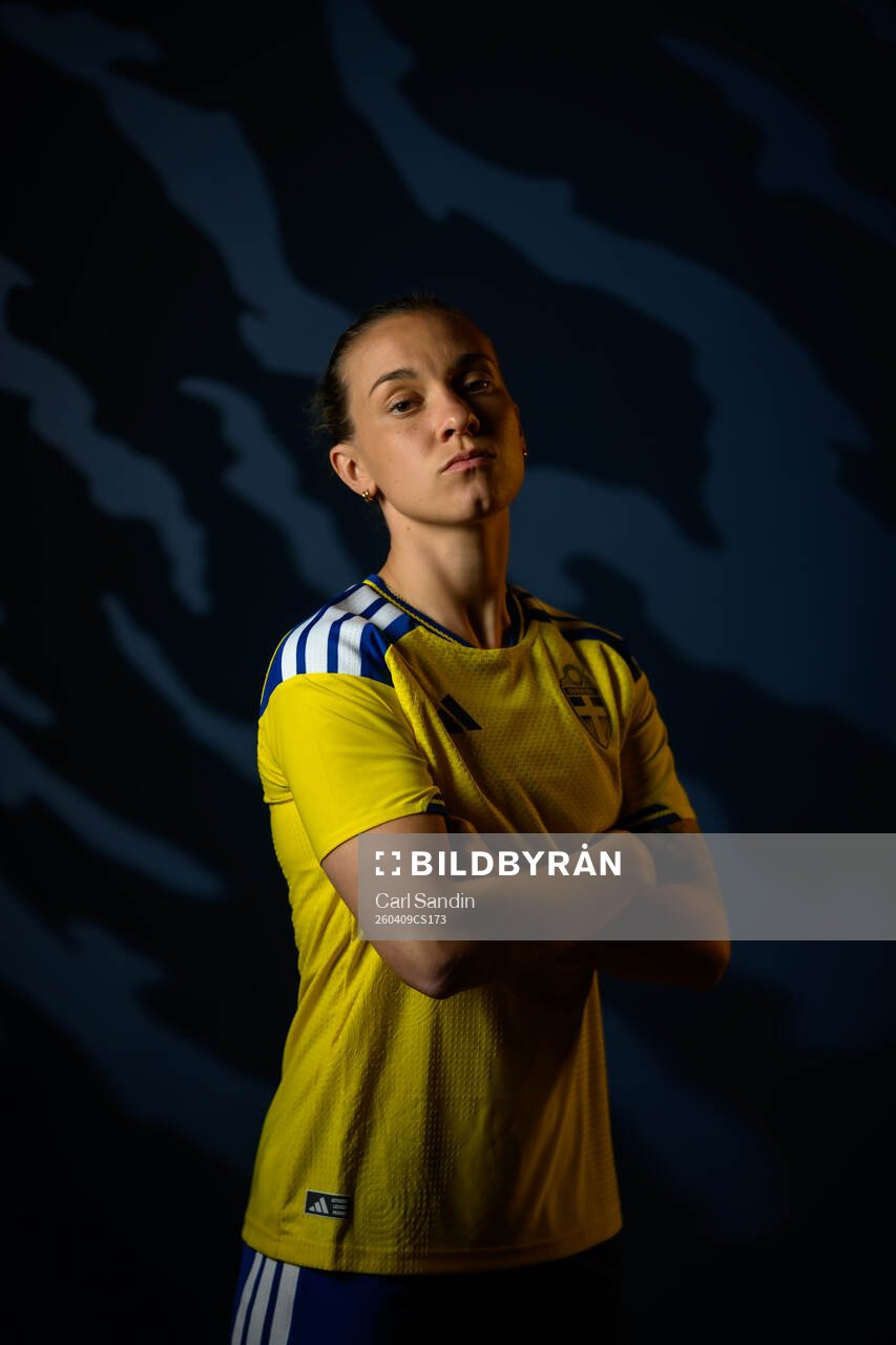 Julia Zigiotti Olme of the Swedish women's national
