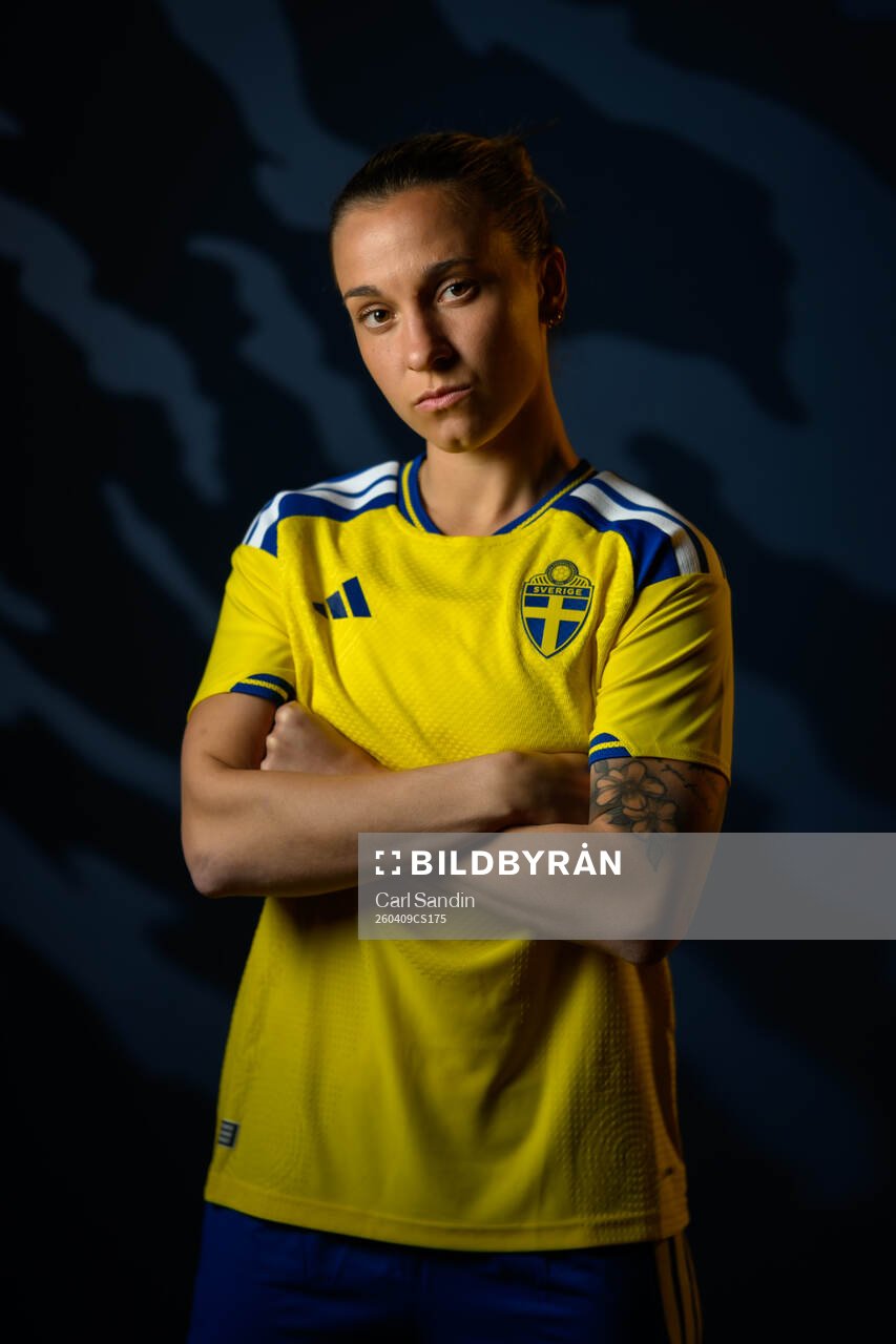 Julia Zigiotti Olme of the Swedish women's national