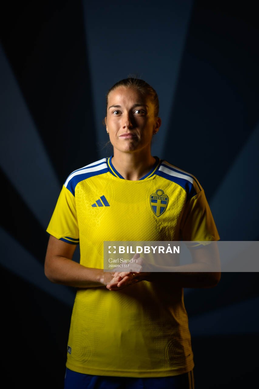 Filippa Angeldahl of the Swedish women's national football