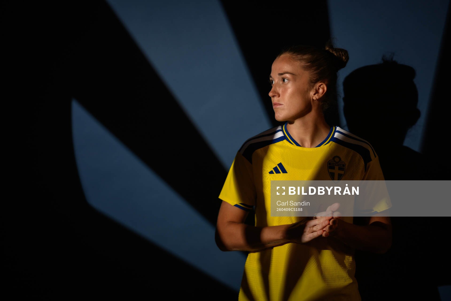 Filippa Angeldahl of the Swedish women's national football
