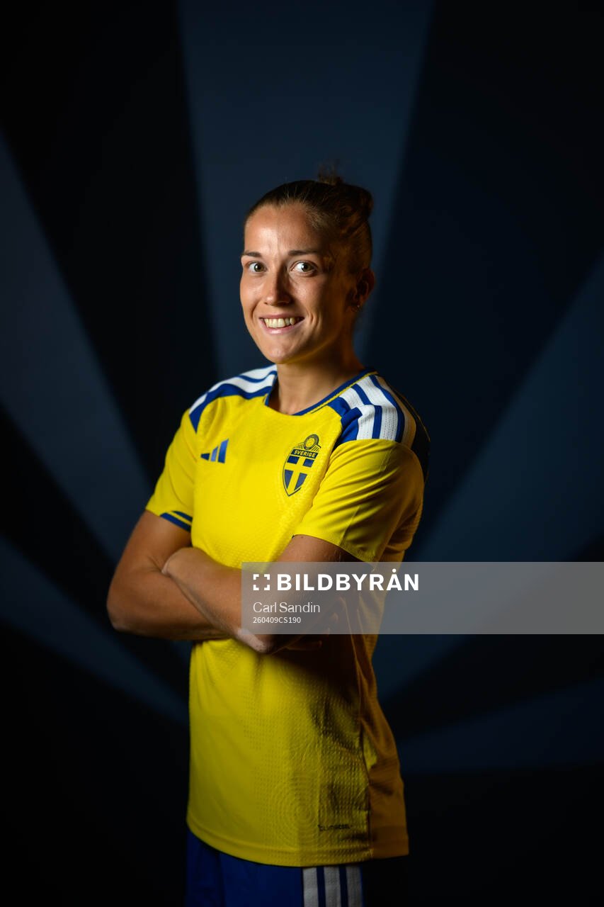Filippa Angeldahl of the Swedish women's national football
