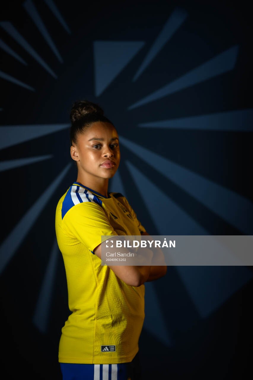 Felicia Schröder of the Swedish women's national football
